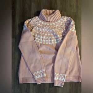 Duluth Trading Co Pink Sweater